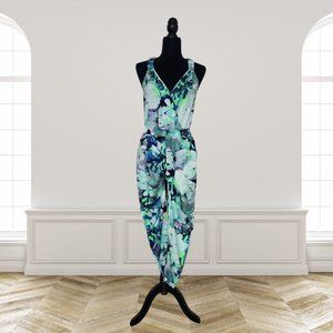 Charlie Jade Maxi Tropical Romper / Jumpsuit